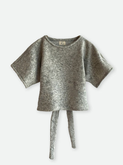 Knit Top - Wool Grey