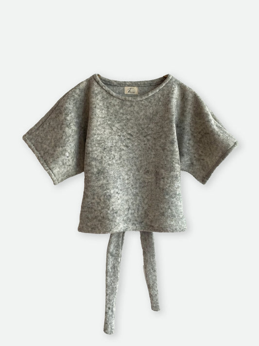 Knit Top - Wool Grey