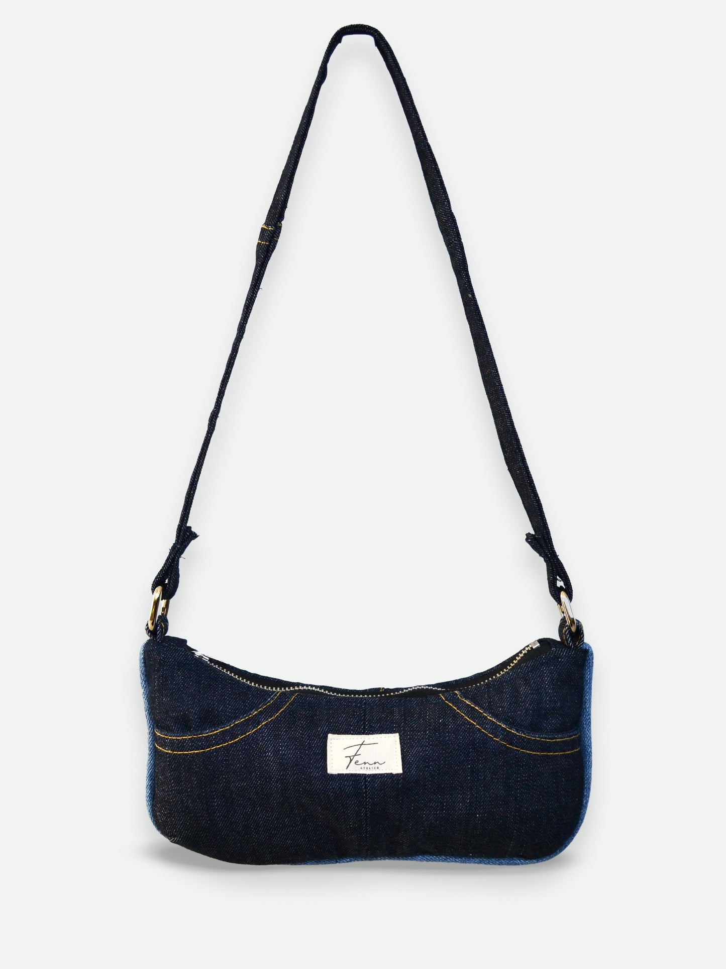 Denim Essence Bag - Pockets