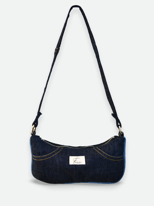 Denim Essence Bag - Pockets