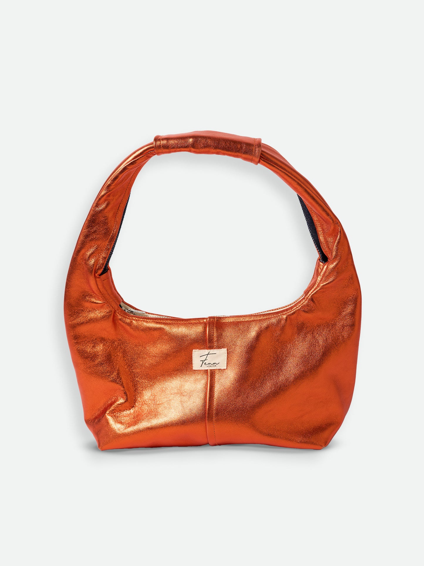 Leather Hobo Bag - Sunset
