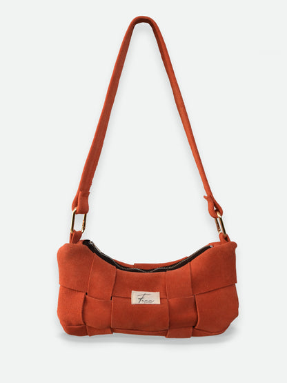 Woven Essence Bag - Tangerine