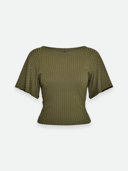 Knitt Top - Mossy