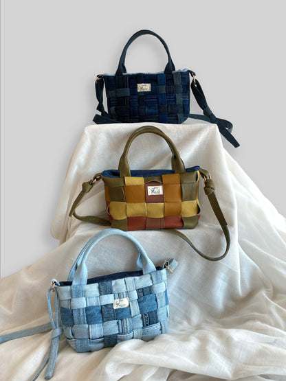 Mini Shopper - Leather Fall