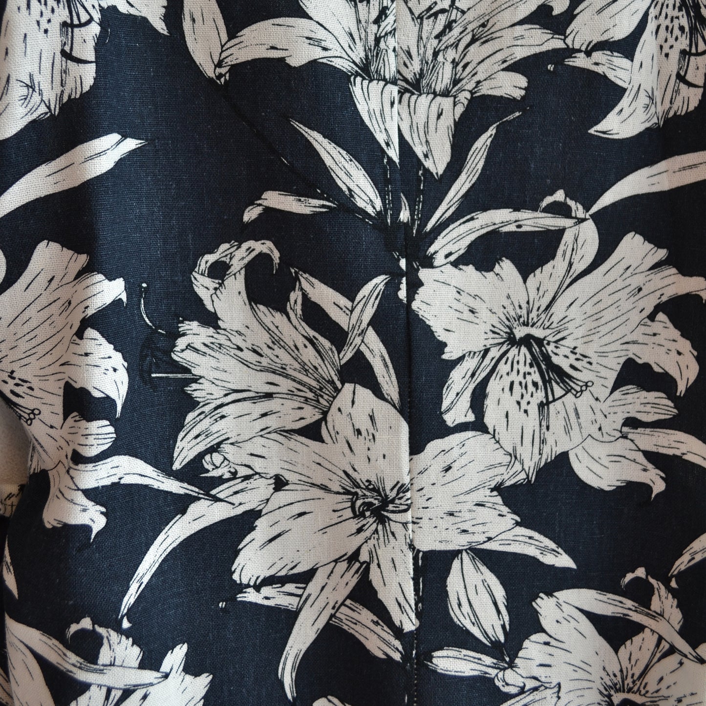 Wrap Blouse - Lily Flower