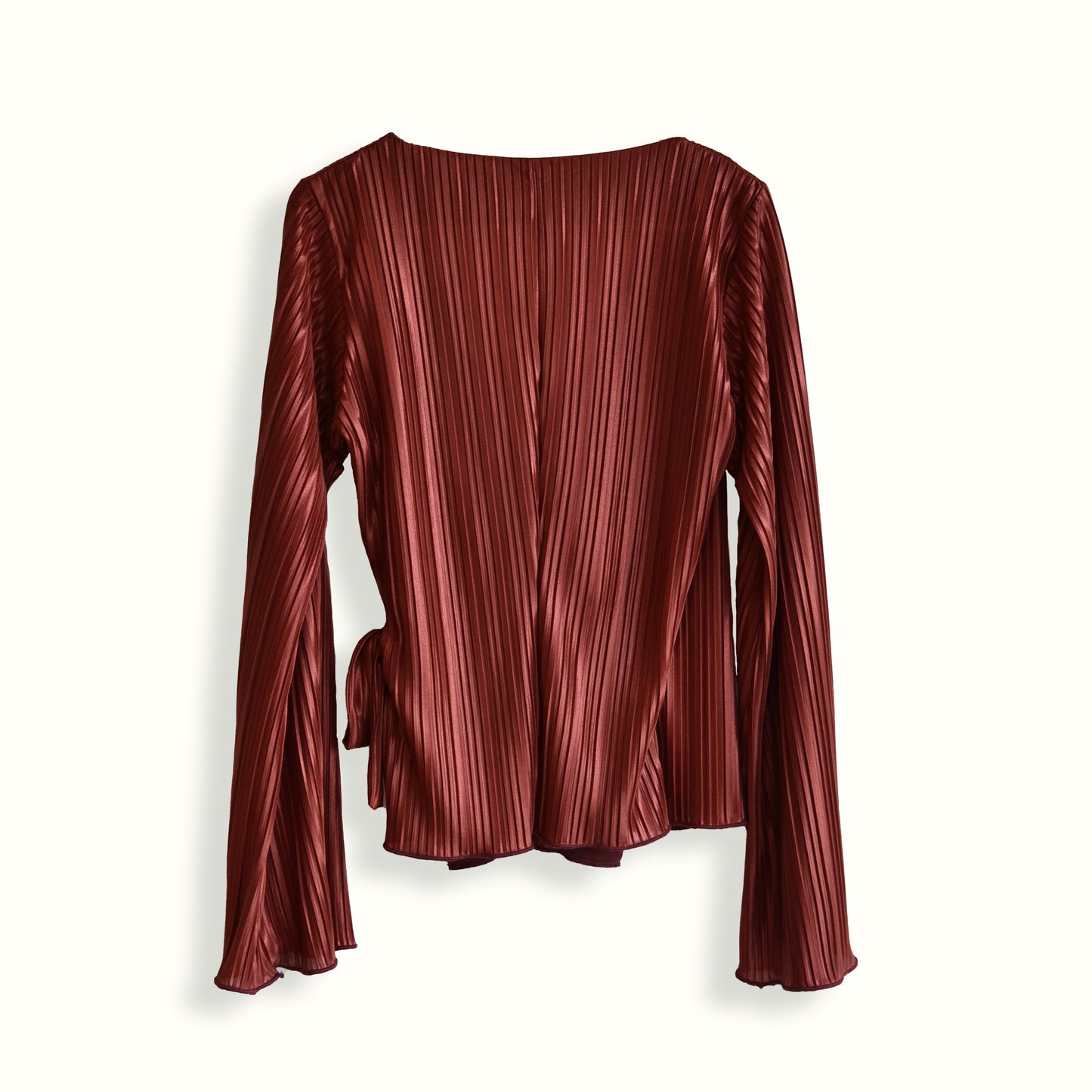 Wrap Blouse - Plissé