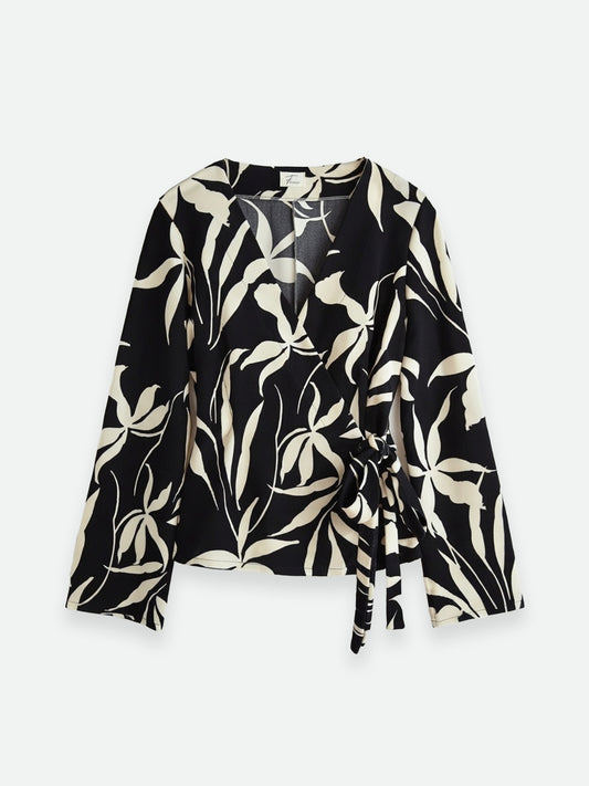 Wrap Blouse - Never Leave